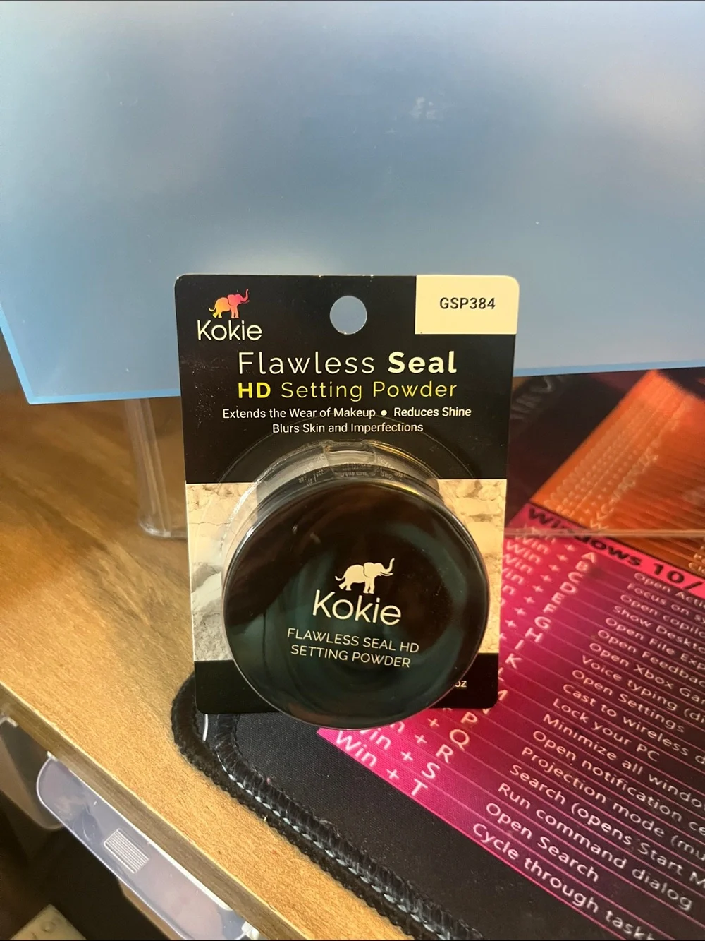 Kokie Flawless Seal HD Setting Powder — Black Compact